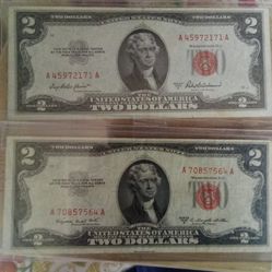 Billetes 2 Dólares 