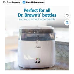 Dr Brown Deluxe Electric Washer And Sterilizer