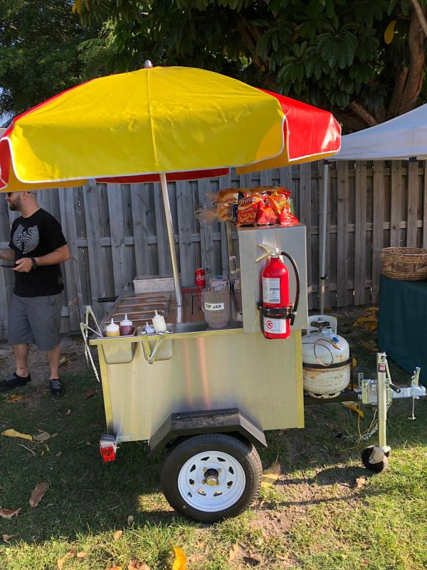 Used 2 Times Licensed Hot Dog Cart For Sale In Fort Lauderdale FL used-2-times-licensed-hot-dog-cart-for-sale-in-fort-lauderdale-fl
