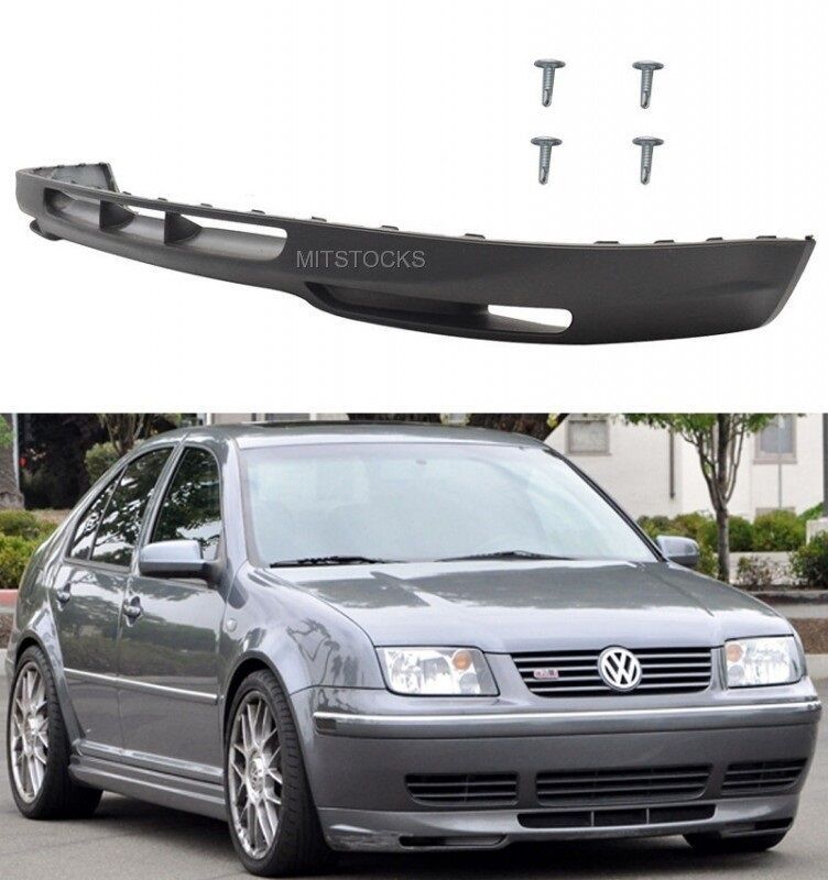 For 99-05 VW Jetta MK4 GLI Style Front Bumper Lip OBO