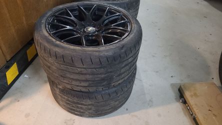 MUSTANG 18" 5lug SVE Wheels with Tires 79-04