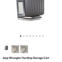 Jeep Wrangler Hardtop Storage Cart