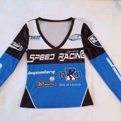 Woman's Brand New Cute Speed Racing Shirt