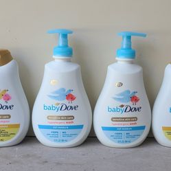 Dove Baby Wash, Lotion 