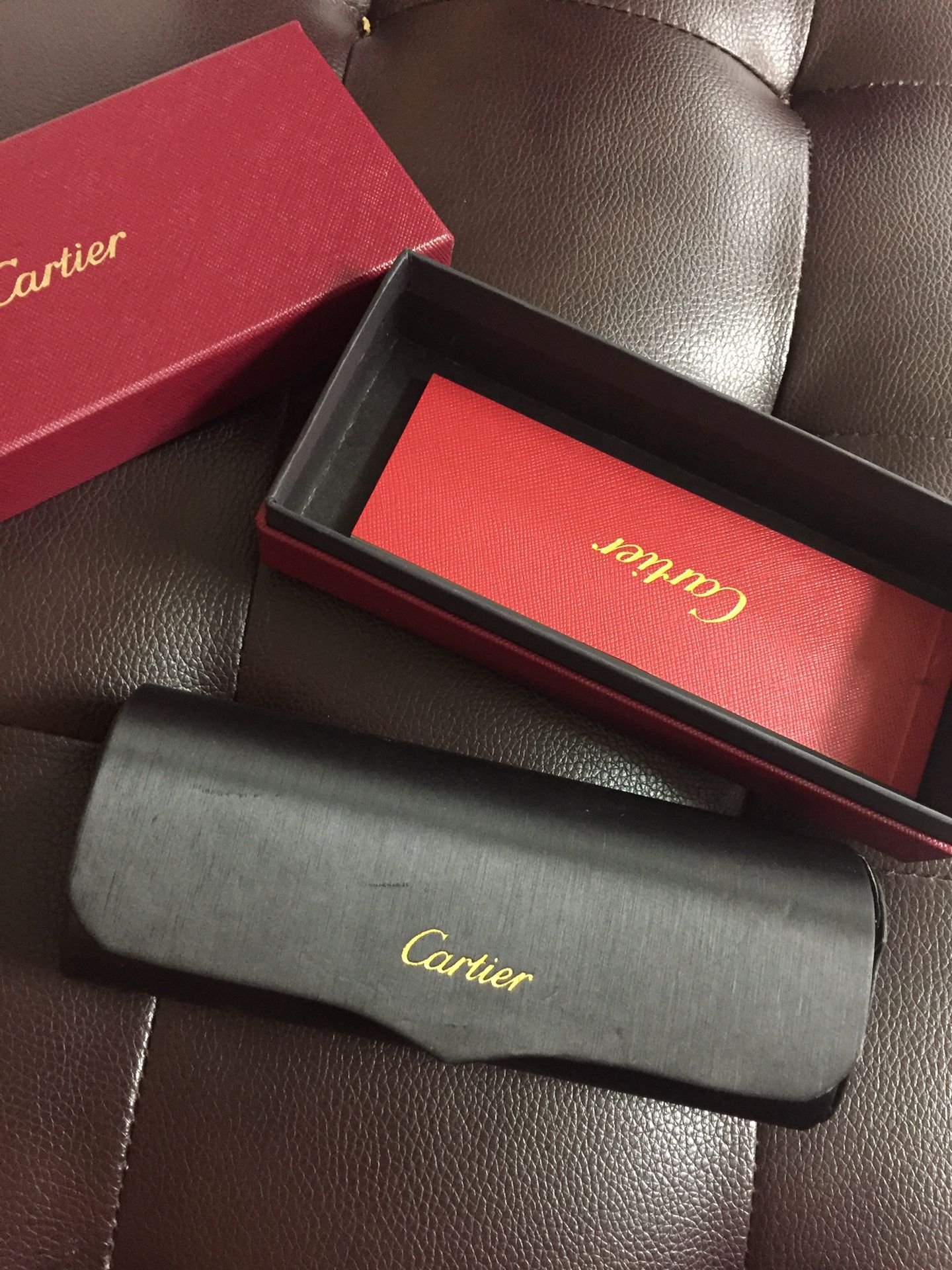 Cartier’s glasses/frames diamonds 💎 bust down vs