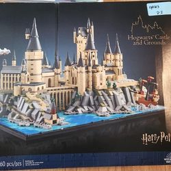 Harry Potter Lego Set Hog Warts Castle And Grounds