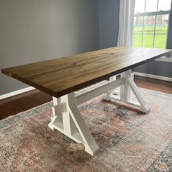 Dining table & bench