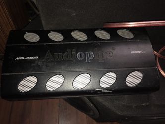 Audiopipe 1500d mono powerful amp