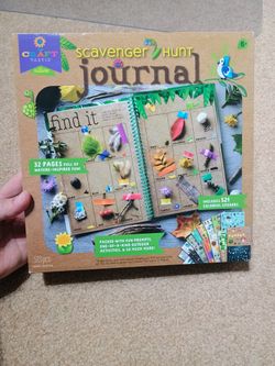 Craft-tastic Nature Scavenger Hunt Journal kit