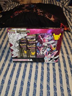 $160 Celebrations 25th anniversary Dark Sylveon box