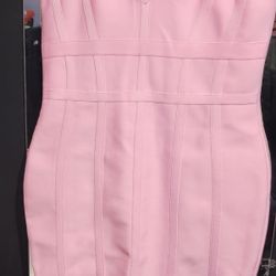 New Wolddress Strappy Cocktail Fishtail Bandage Dress Size XL Needs Dry Cleaning