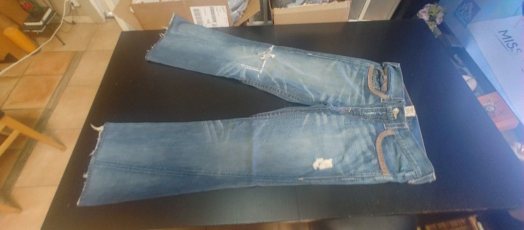 True Religion Brand Jeans Section Joey Seat 34