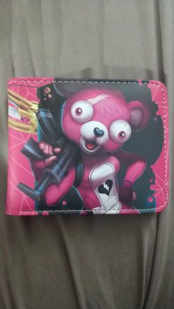 Fortnite wallet, pink color, brand new