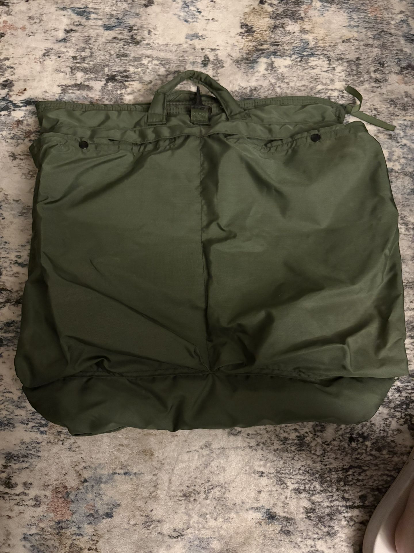 Vintage U.S. Military Flyer’s Helmet Bag – UNICOR (Authentic Issue)