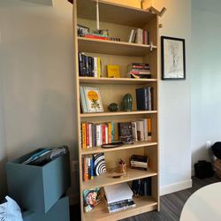 IKEA BILLY Bookcase, Birch Veneer
