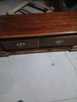 2 drawers short  dresser  or TV stand
