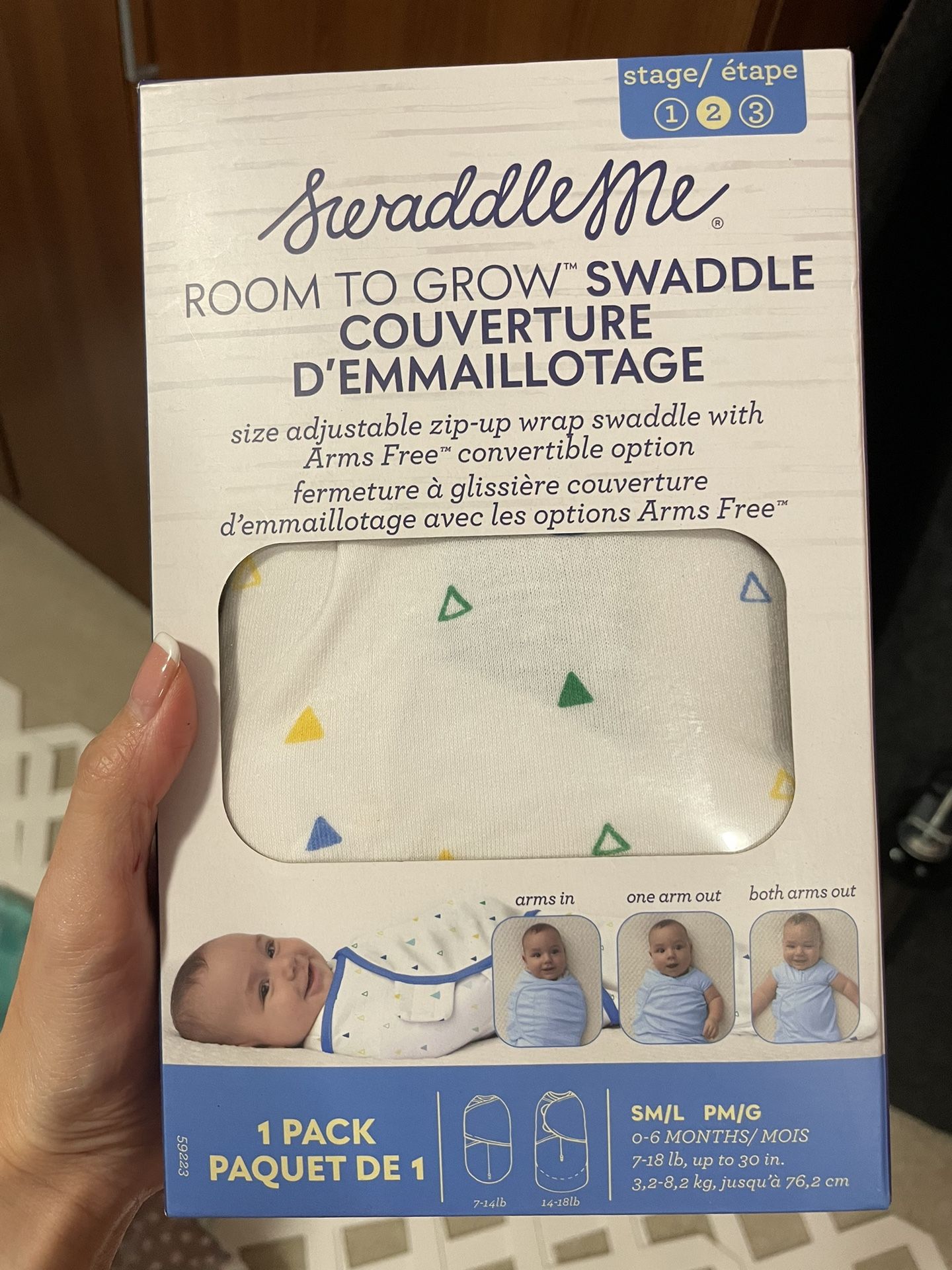 Swaddle Me Room To Grow Swaddle