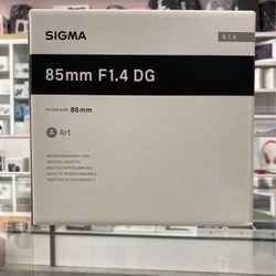 Sigma 85mm F1.4 For Canon ⭐️Sale! Ends 9/29!
