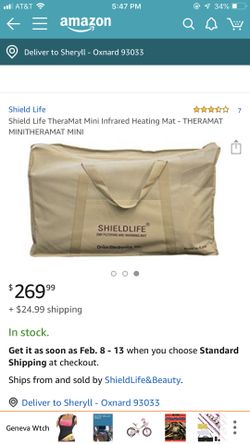 Brandnew shieldlife theramat