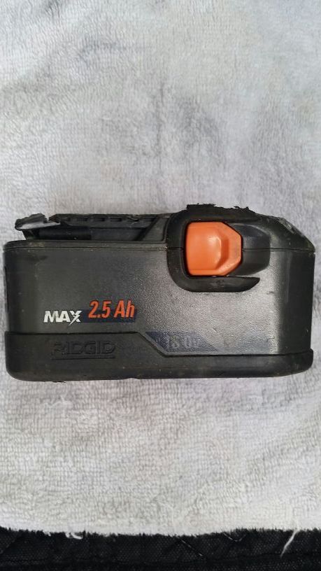 18 v ridge battery