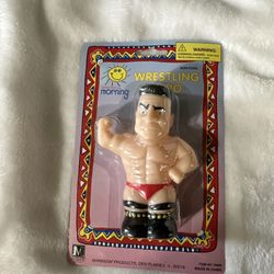 Rare Vintage Wrestling Hero NOS Bootleg Toy Wrestlers Markson Products Great Condition