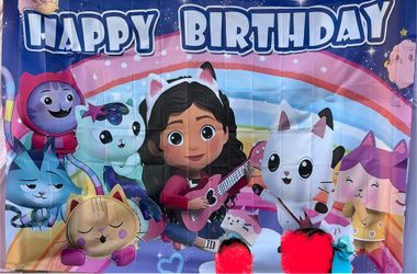 Gabbys Dollhouse Extra Large Party Banner