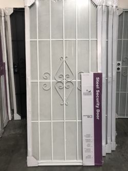 Security screen door (all sizes)