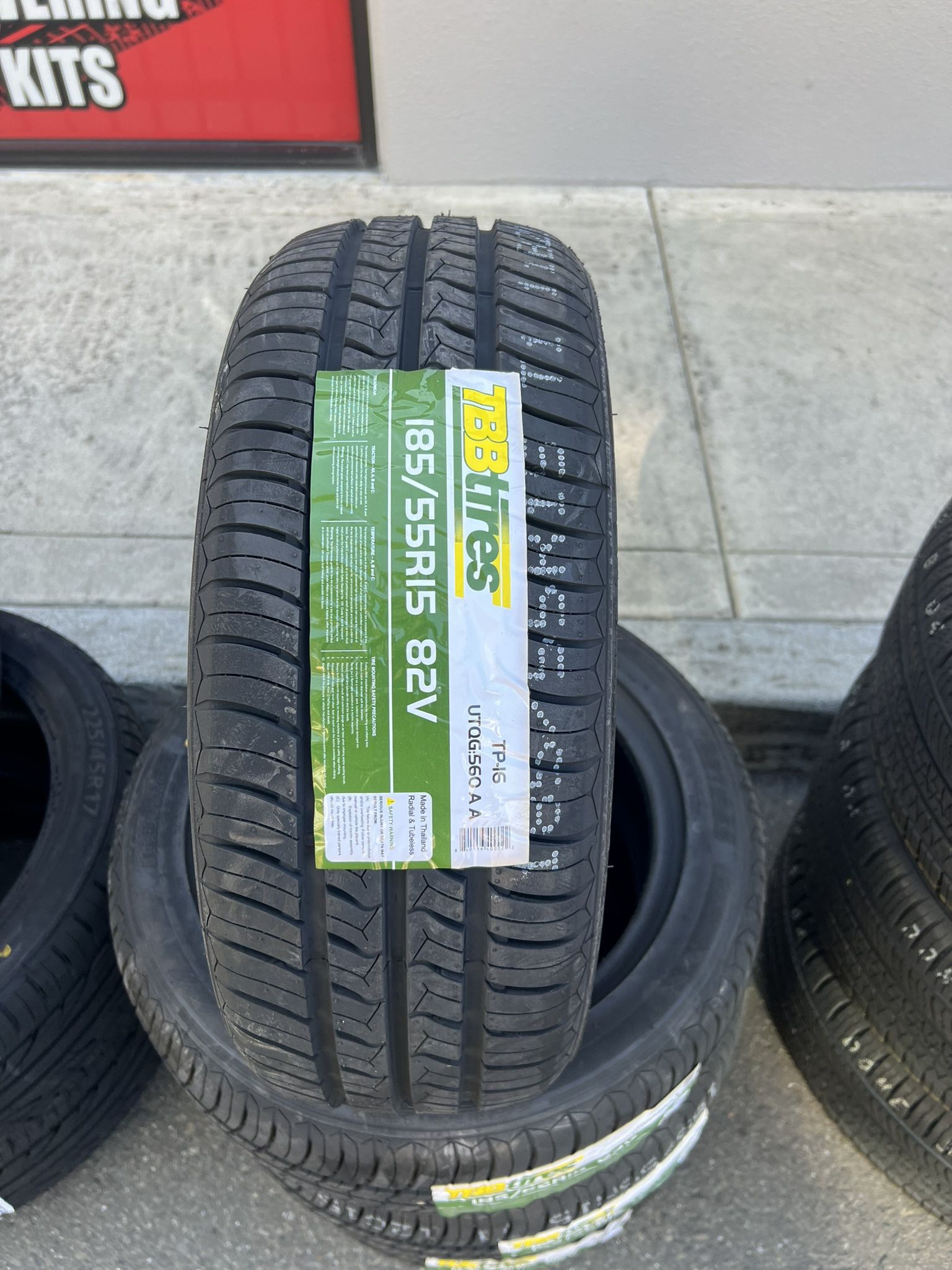 New Tires 185/55R15 TBB TP-16 In Stock For Sale,Free Mounting Balancing
