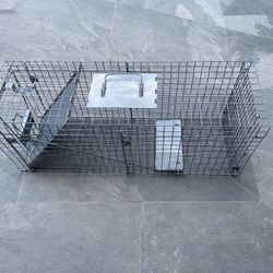 Animal Trap For Small Mamos Like Raccoons,opossums,rabbits 