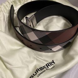 Burberry Belt Reversible 