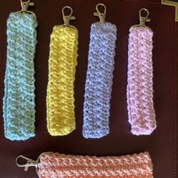 Crochet Wrist Lanyards 