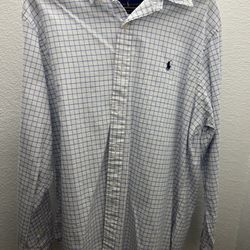 Polo Ralph Lauren Shirt Classic Fit  Button Down Men Size XL