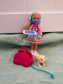 Barbie Chelsea Doll with Dog and Accessories