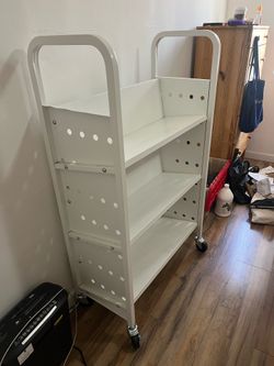 Metal rolling book / library cart MUST GO TODAY