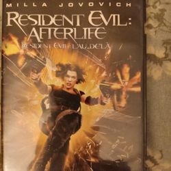 Resident Evil Afterlife DVD 