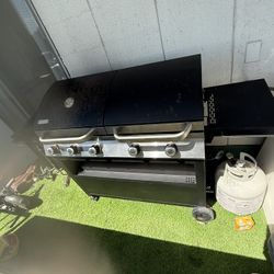 Propane Gas Griddle Grill combo 