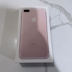 iPhone 7 Plus Rose Gold 128GB Box Only