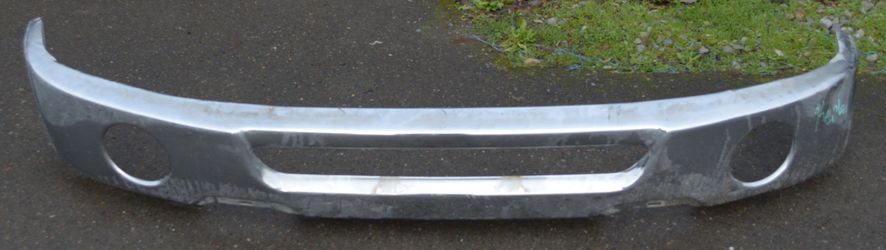 USED REF#M184 || 2006-2008 FORD F-150 || FRONT METAL BUMPER COVER ONLY