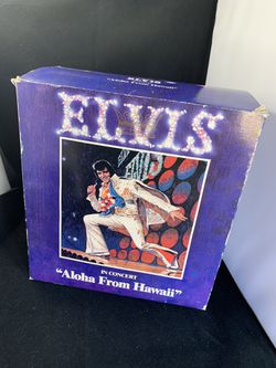 Royal Orleans ELVIS “Aloha from Hawaii” statue in Box!