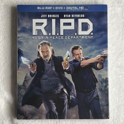 R.I.P.D. (2013) Blu-ray  – Jeff Bridges, Ryan Reynolds – Slipcover Included