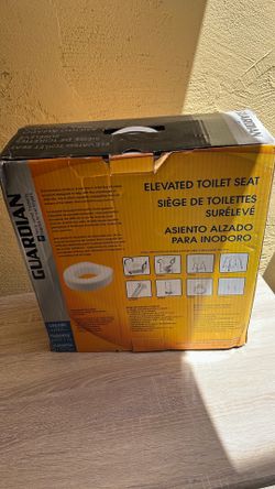 Elevated toilet seat