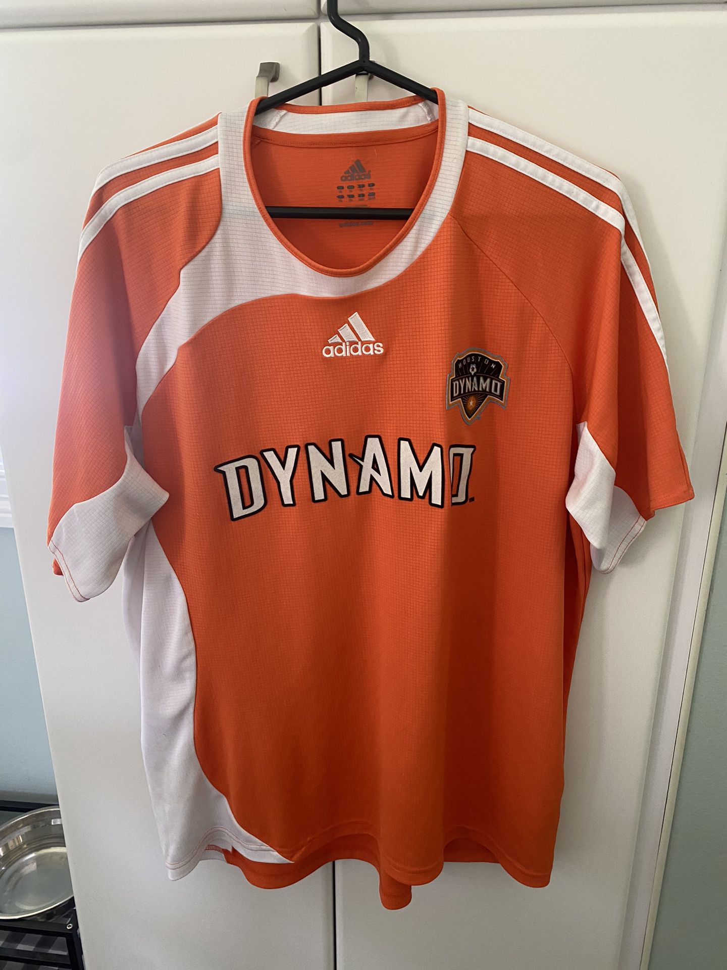 Houston Dynamo Adidas XL MLS Soccer Adult Jersey Home Orange World Cup USMNT 