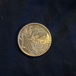 2000 Christmas.999 Silver