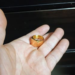 Ring Gold Plated Jewelry 