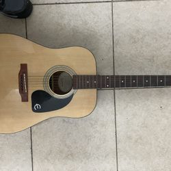 Epiphone-DR-100 Acoustic Guitar Natural