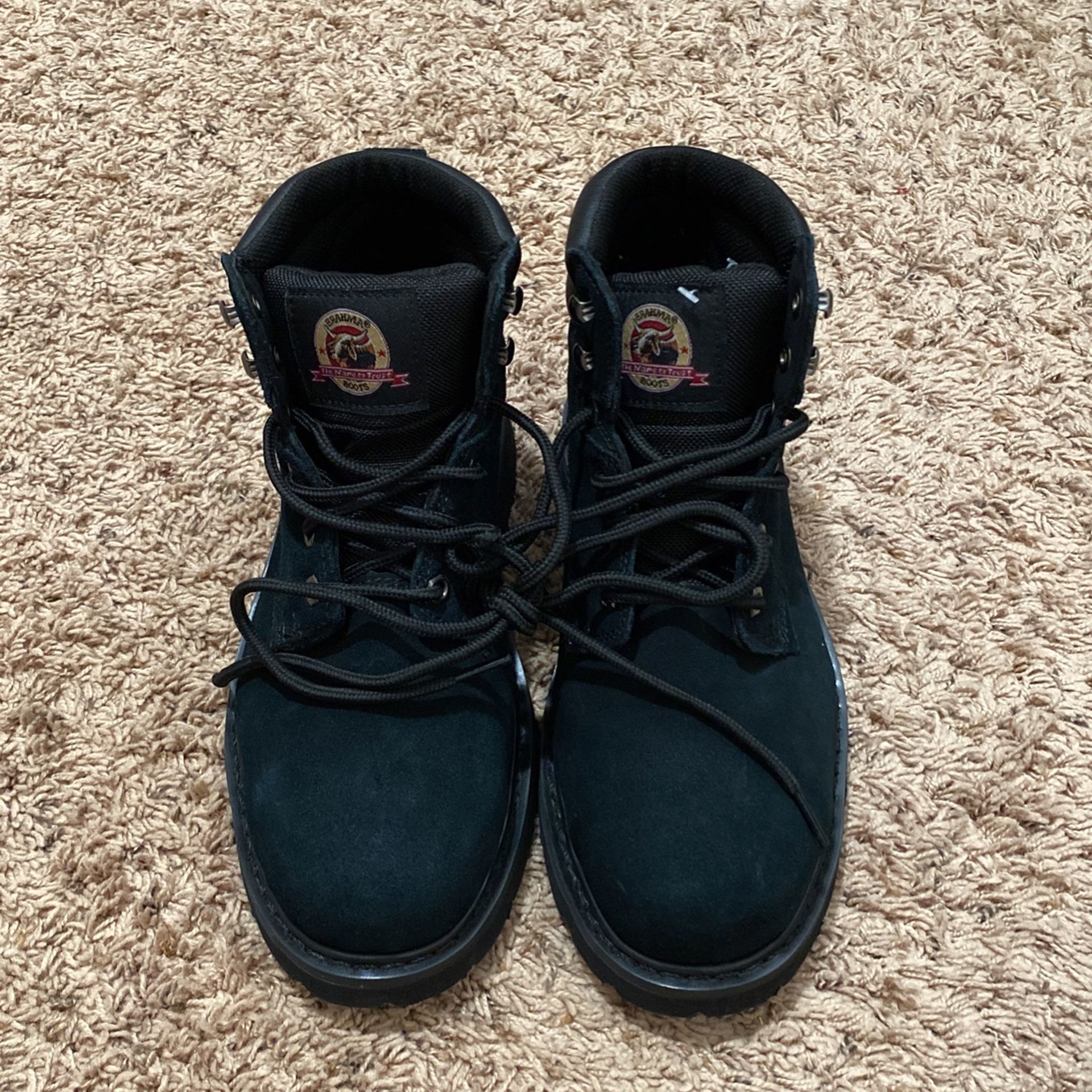 Men’s Work Boot Suede Size 8