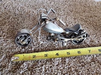 Metal Chopper Sculpture 