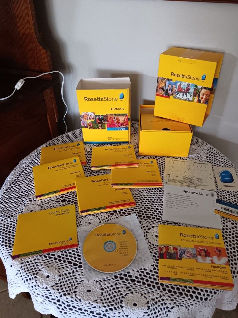 Rosetta Stone French Levels1-5