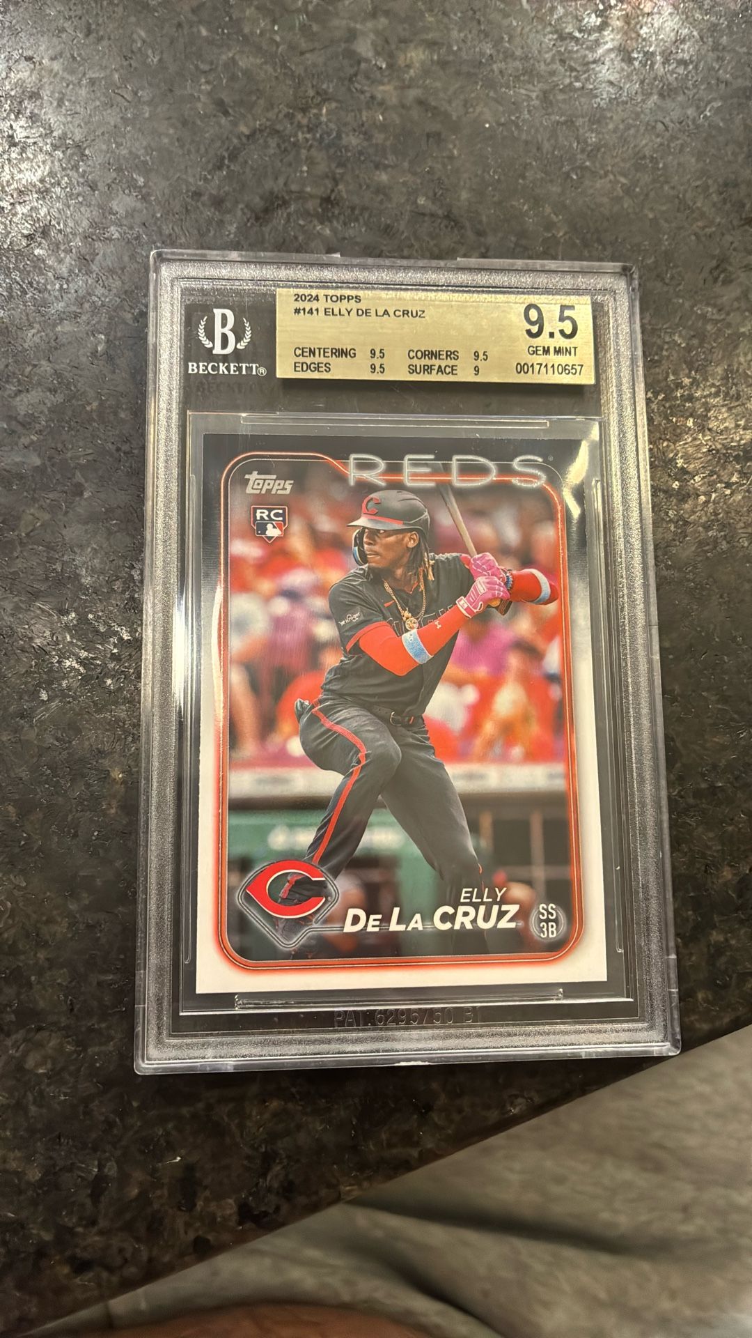 2024 Topps - ELLY DE LA CRUZ ROOKIE CARD - BGS 9.5