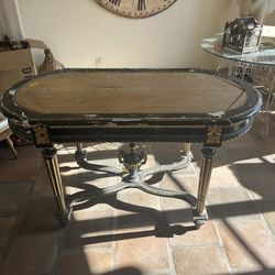 Vintage French Napoleon Console Table